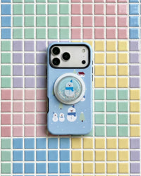 SNOW DAY SNOWMAN PHONE CASE