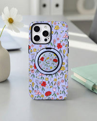 LAVENDER WILDFLOWER PHONE CASE