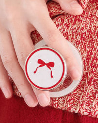 RED BOW LATTICE PHONE CASE