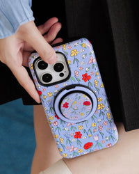 LAVENDER WILDFLOWER PHONE CASE
