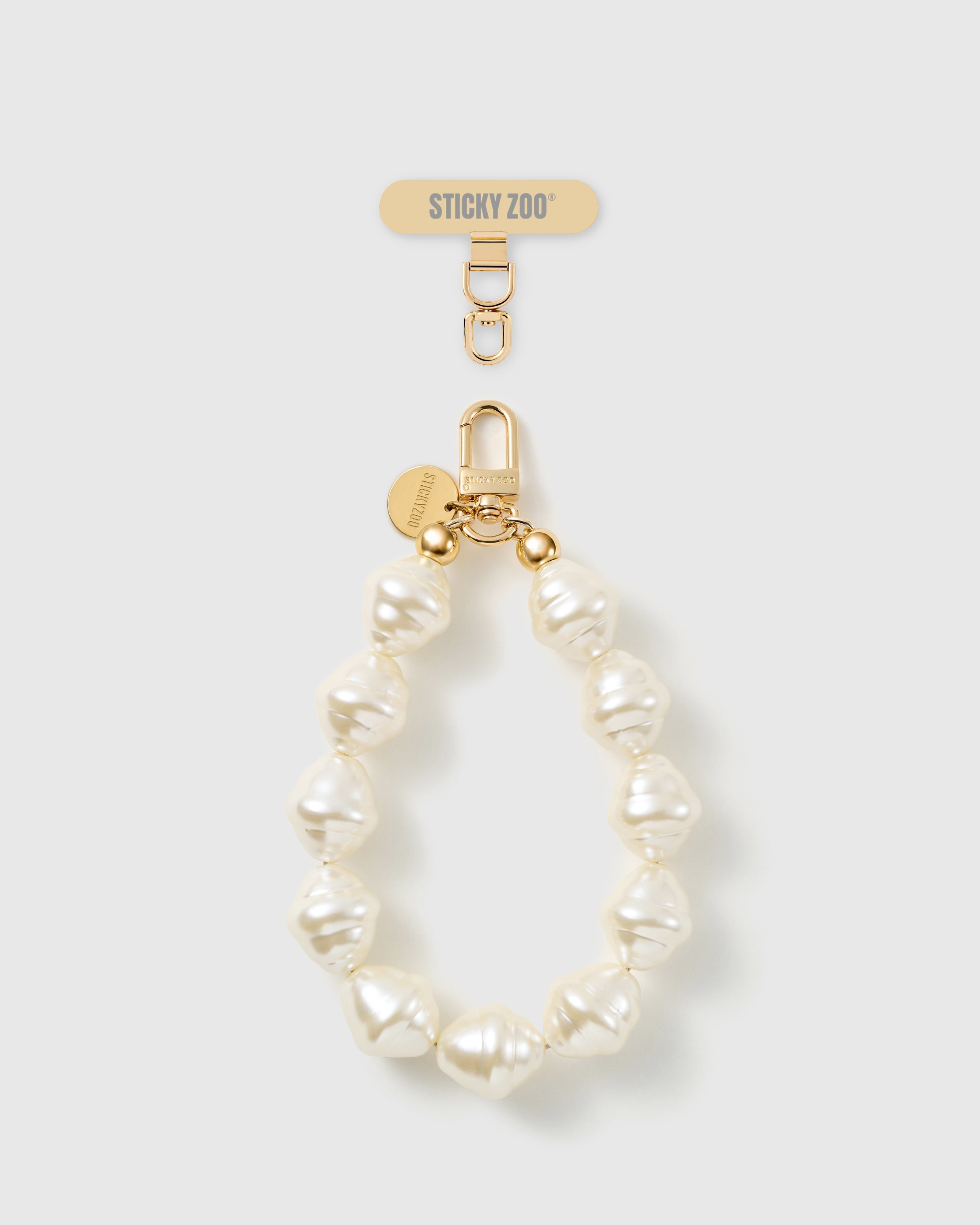 BAROQUE PEARL PHONE STRAP