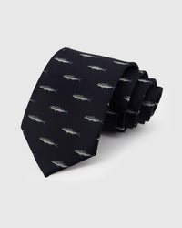 MIDNIGHT TROUT TIE