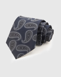 KORBATANG CHARCOAL PAISLEY
