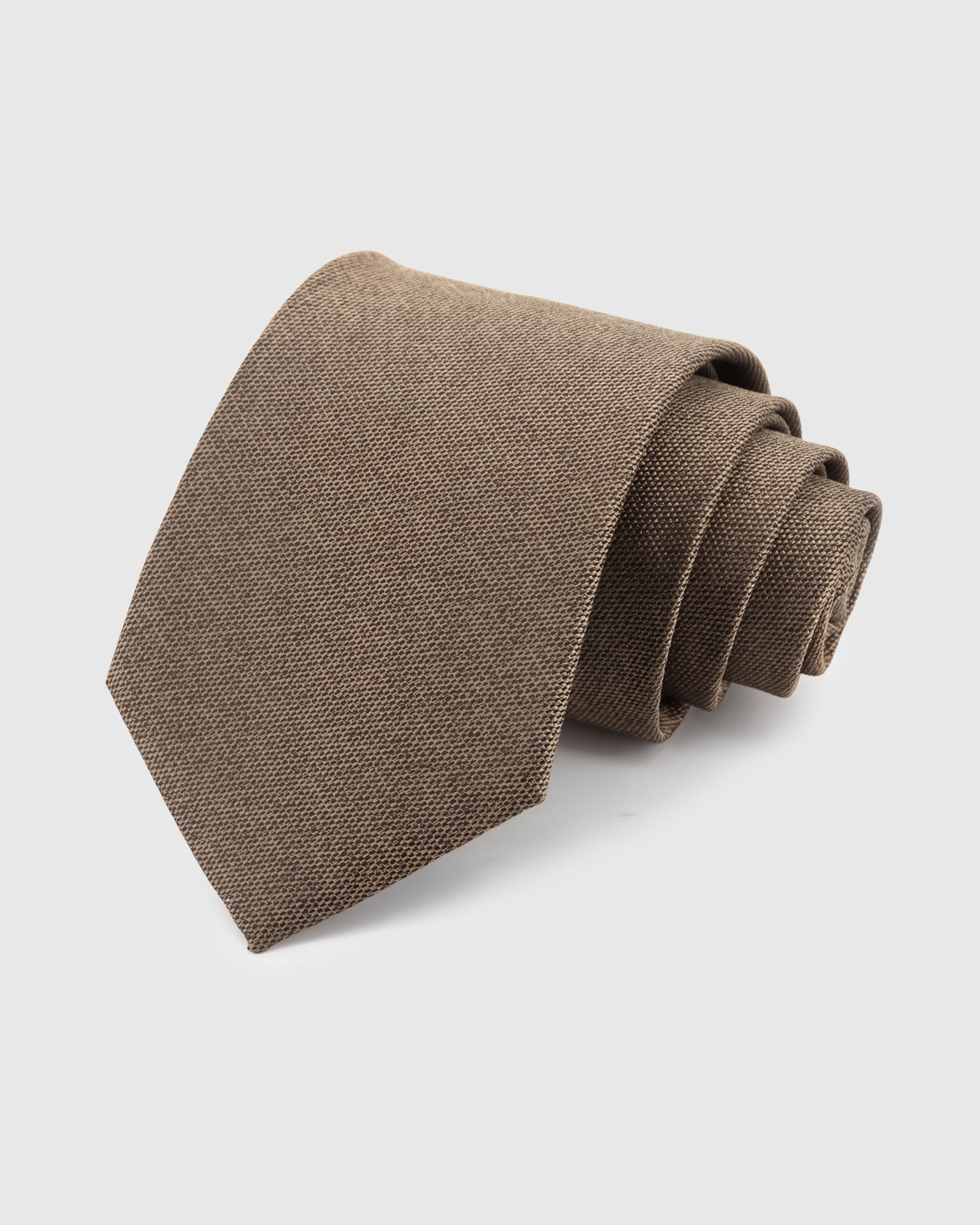 CAMEL SILK TIE