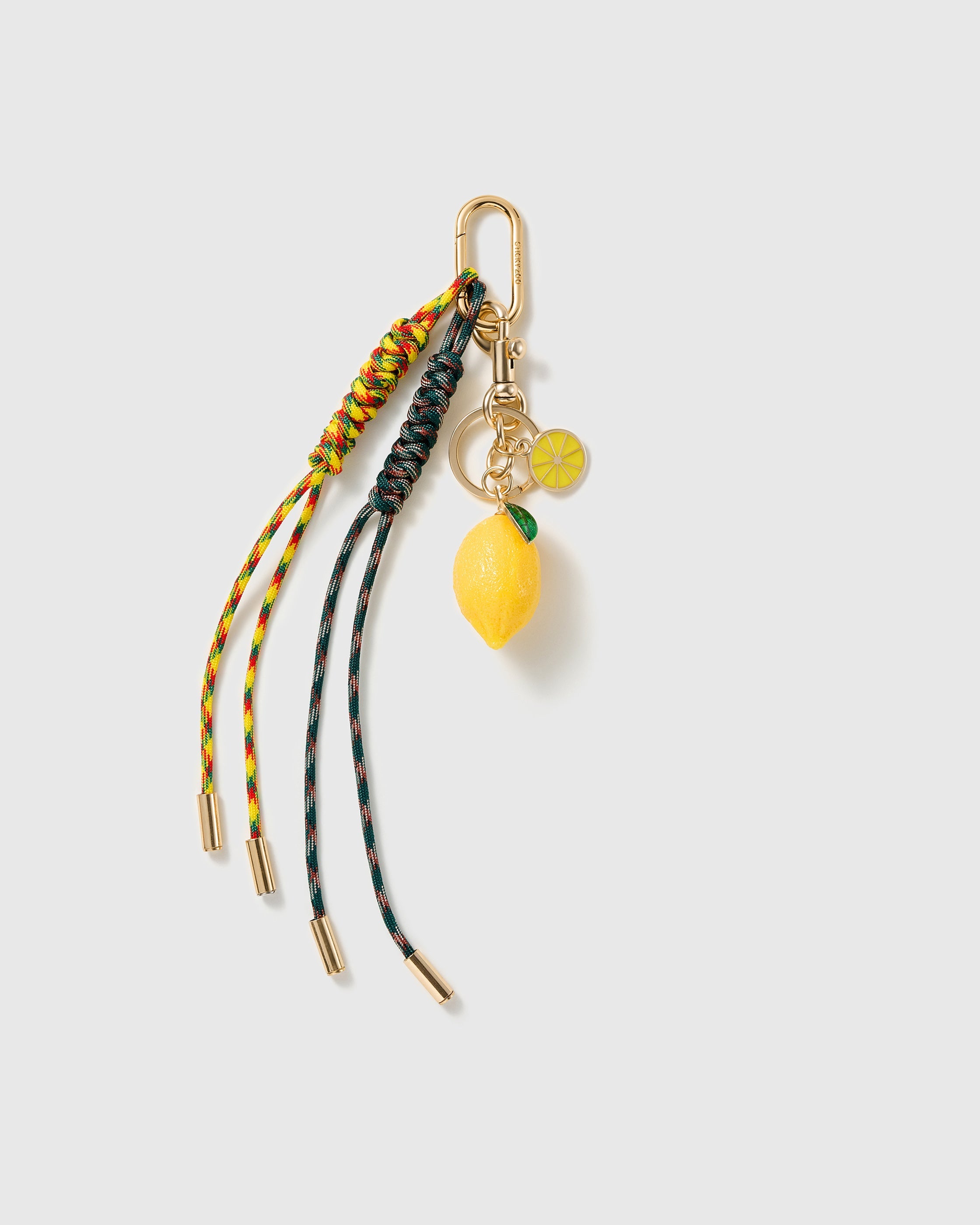 MIMI LEMON TWIST STACK CHARM