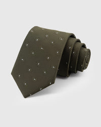 MOSS PAISLEY TIE
