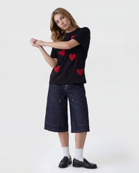 SCATTERED HEART T-SHIRT