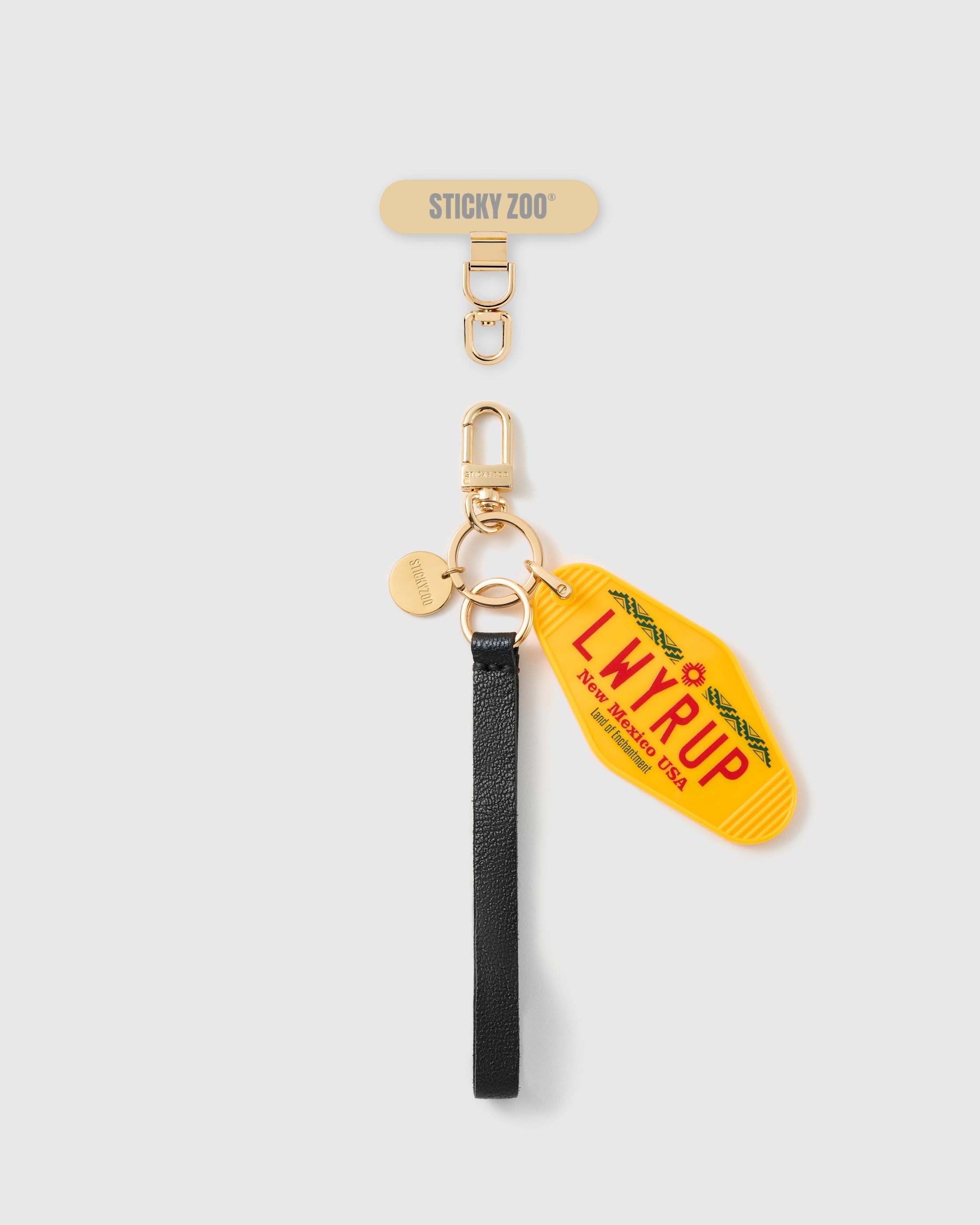 SIERRA SUN LEATHER PHONE STRAP
