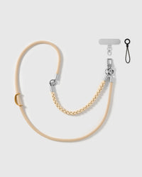 SAND BRAID CROSS-BODY PHONE STRAP