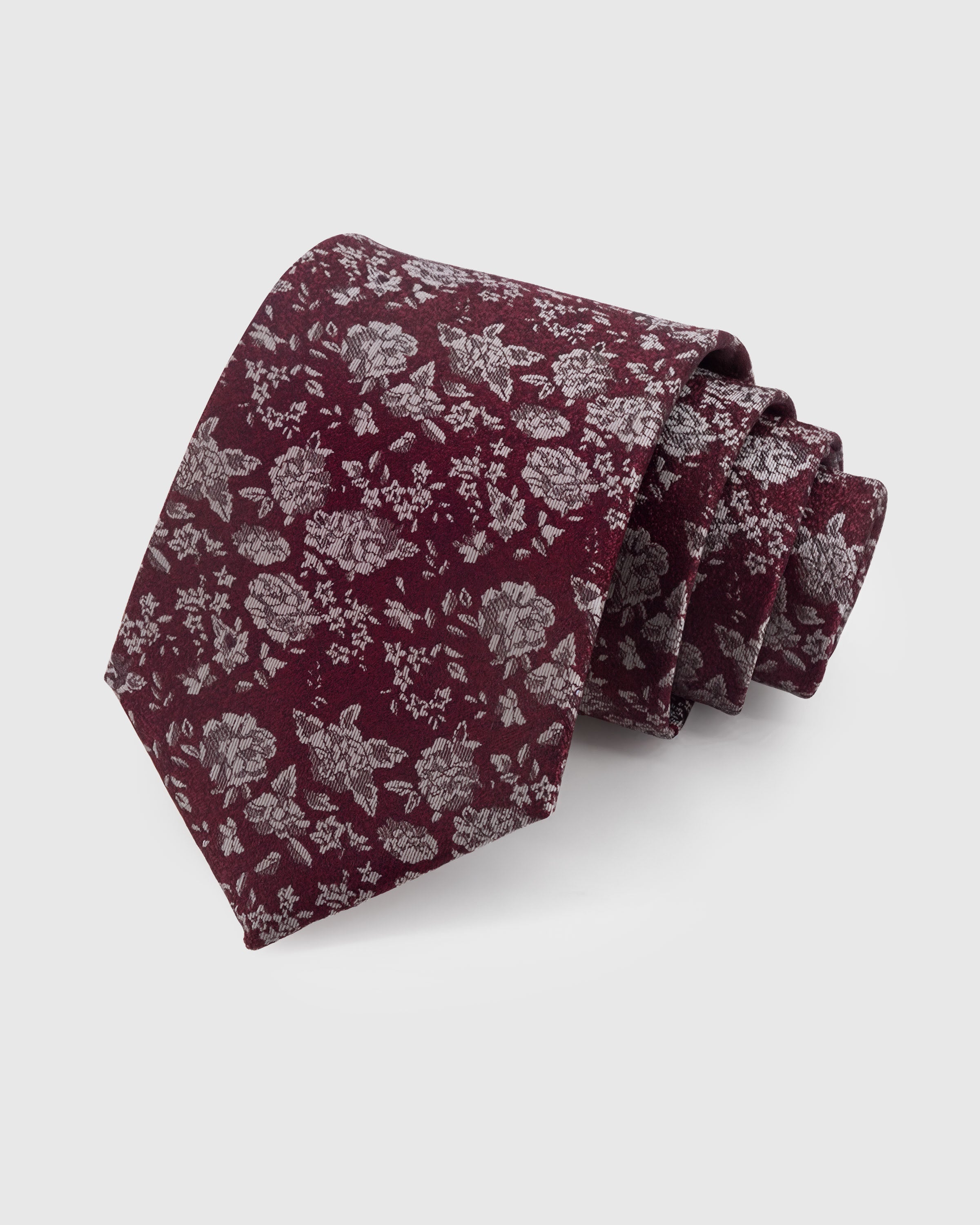 WINE DITSY TIE