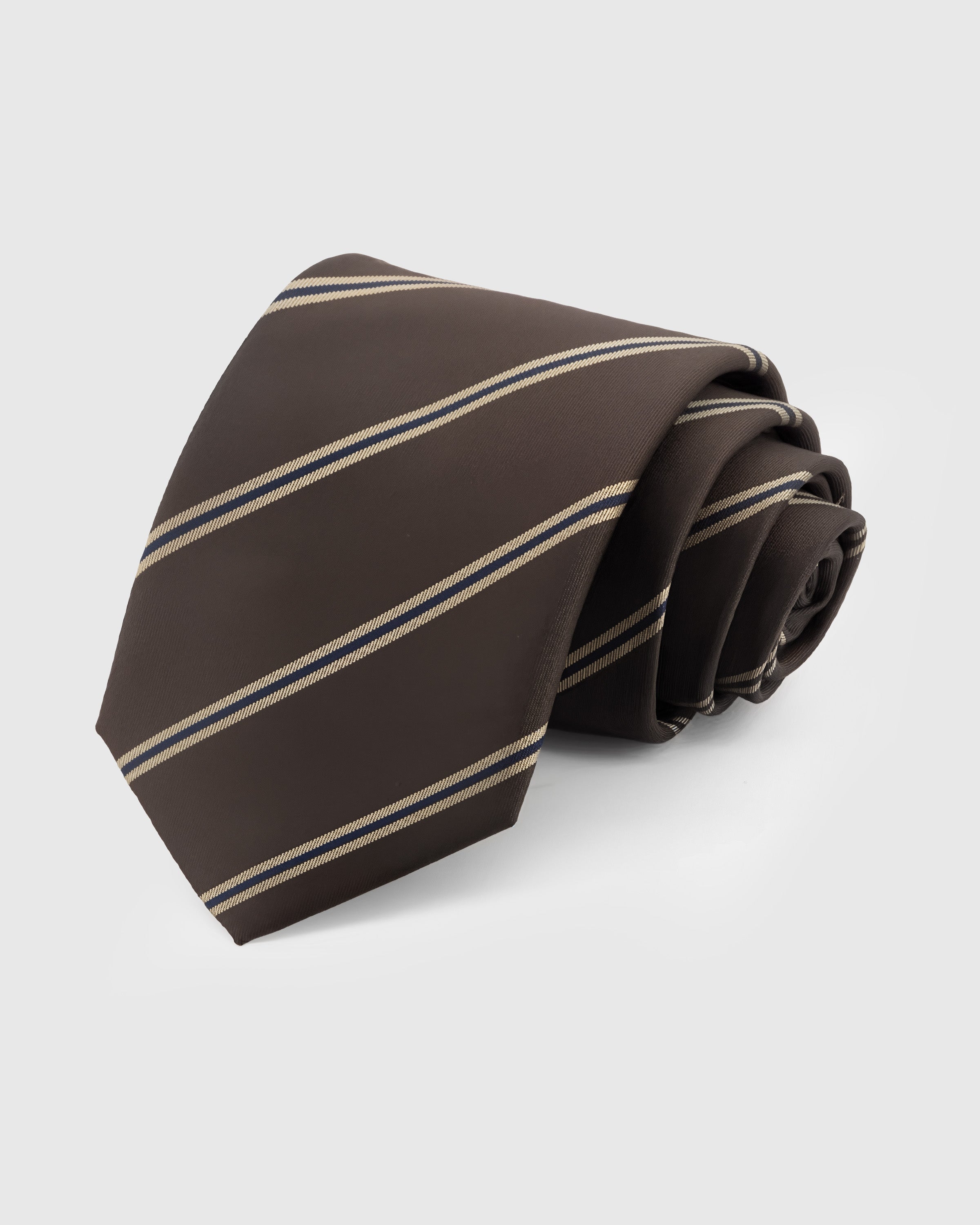 ESPRESSO TRIPLE STRIPE TIE