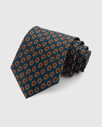 TEAL FOULARD NA KORBATAS