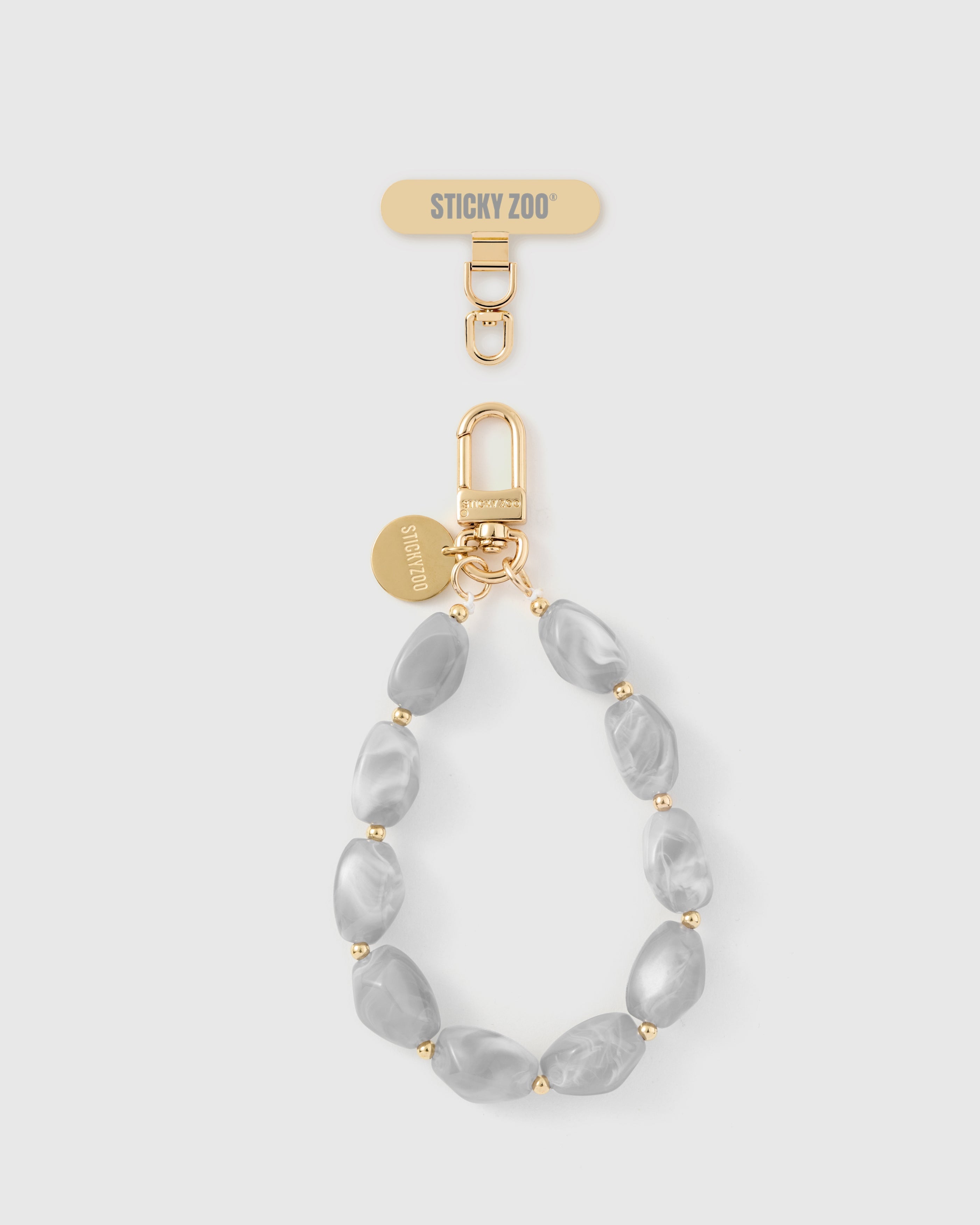 ASH MARBLE PHONE STRAP