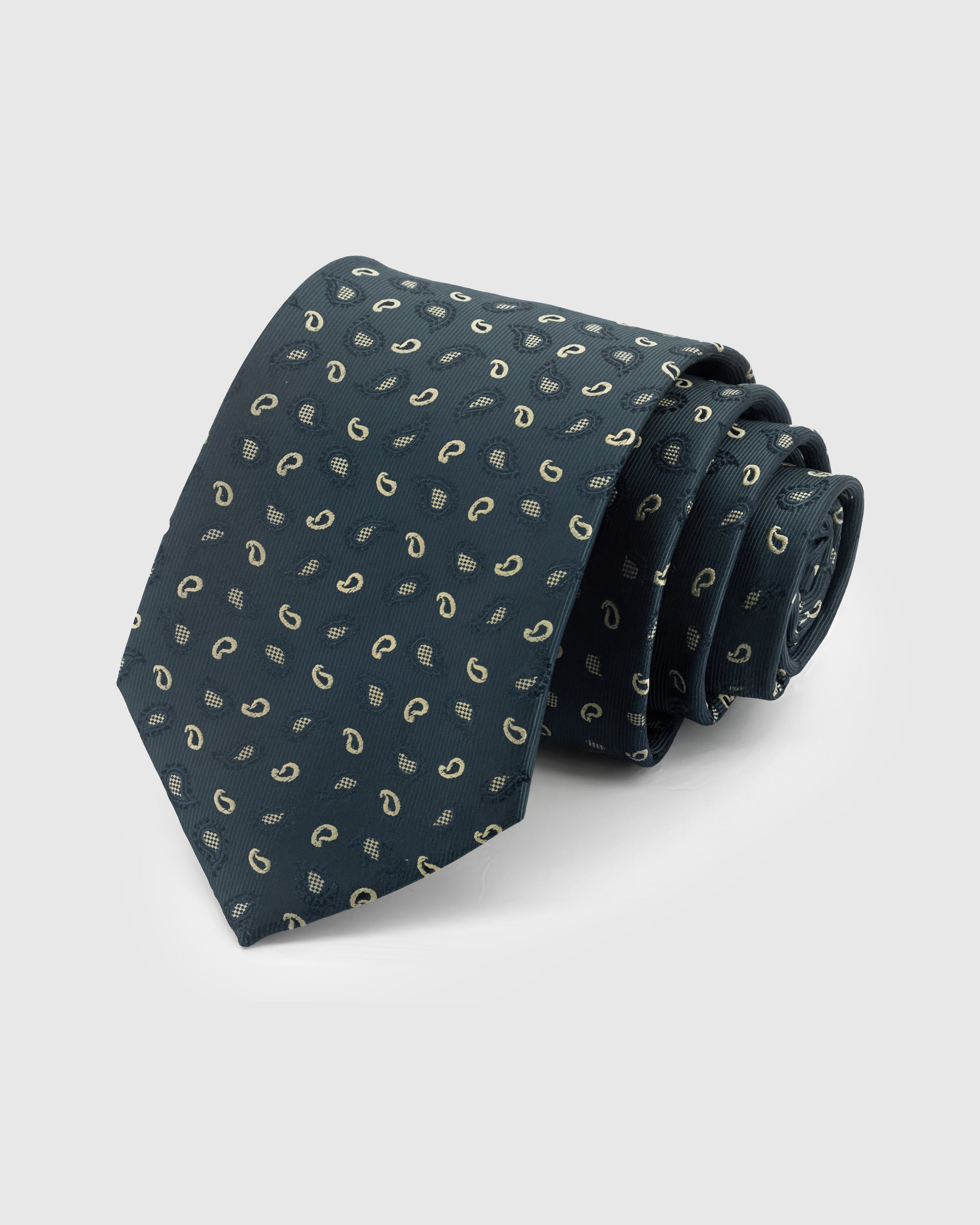 PETROL PAISLEY TIE