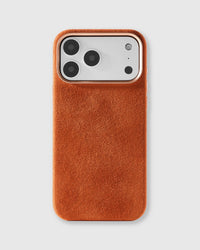 ALCANTARA PHONE CASE — EMBER