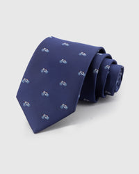 NAVY BICYCLE TIE