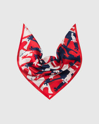 GIRAFFE PARADE SILK SCARF