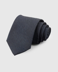 GRAPHITE TEXTURED TIE