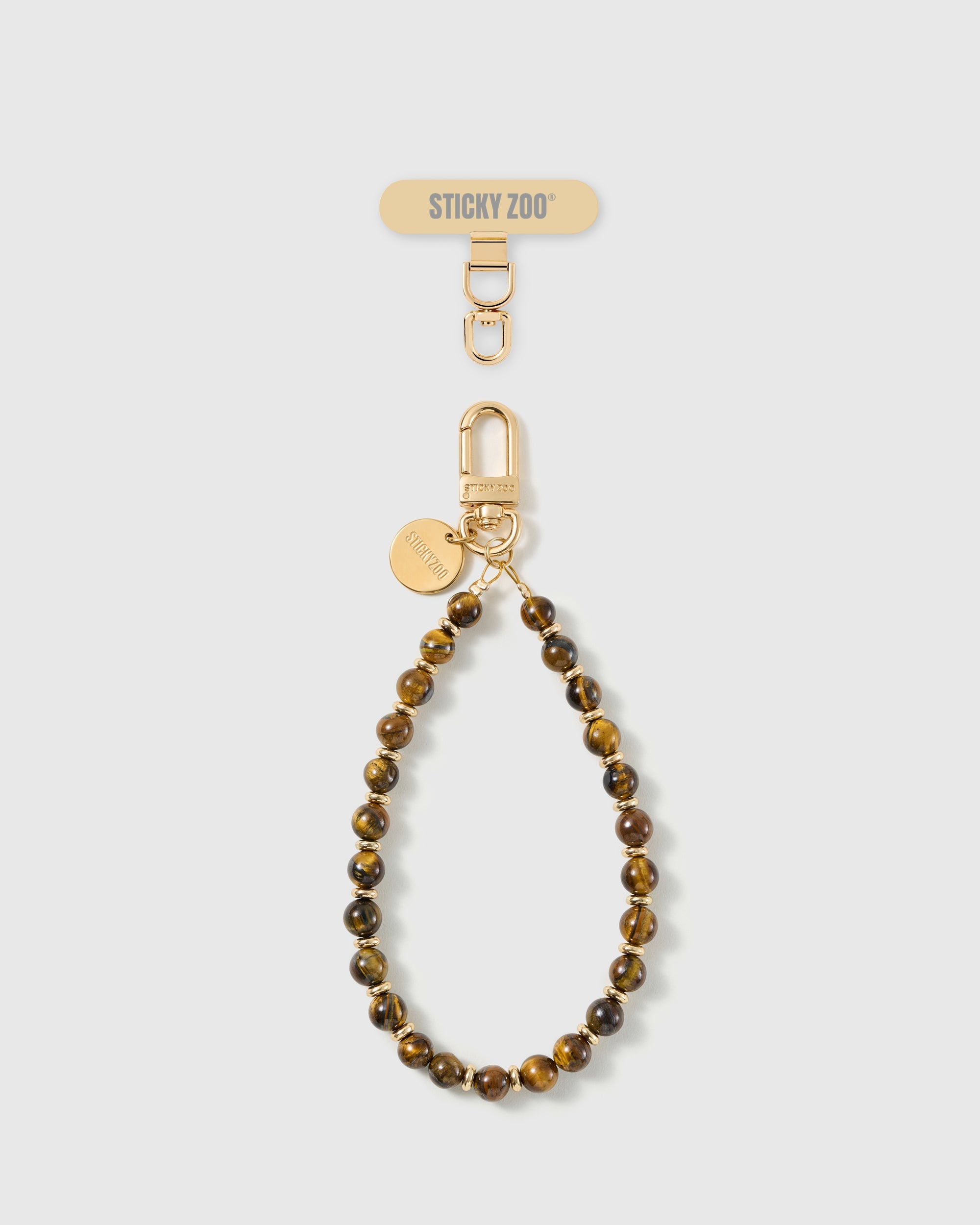 TIGER EYE STONE PHONE STRAP