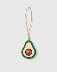 AVOCADO LEATHER BAG CHARM