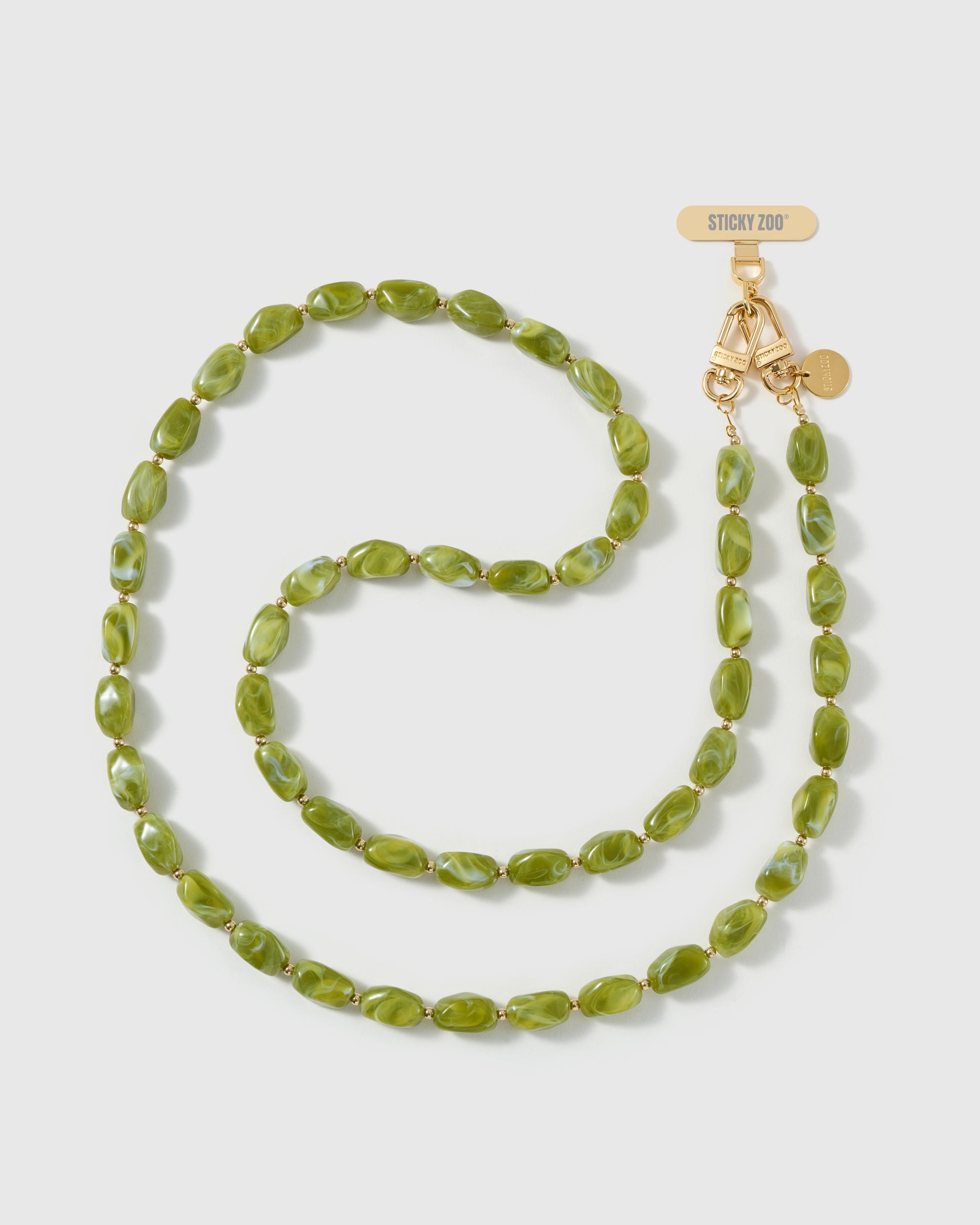 MOSS ORBIT CROSS-BODY PHONE STRAP