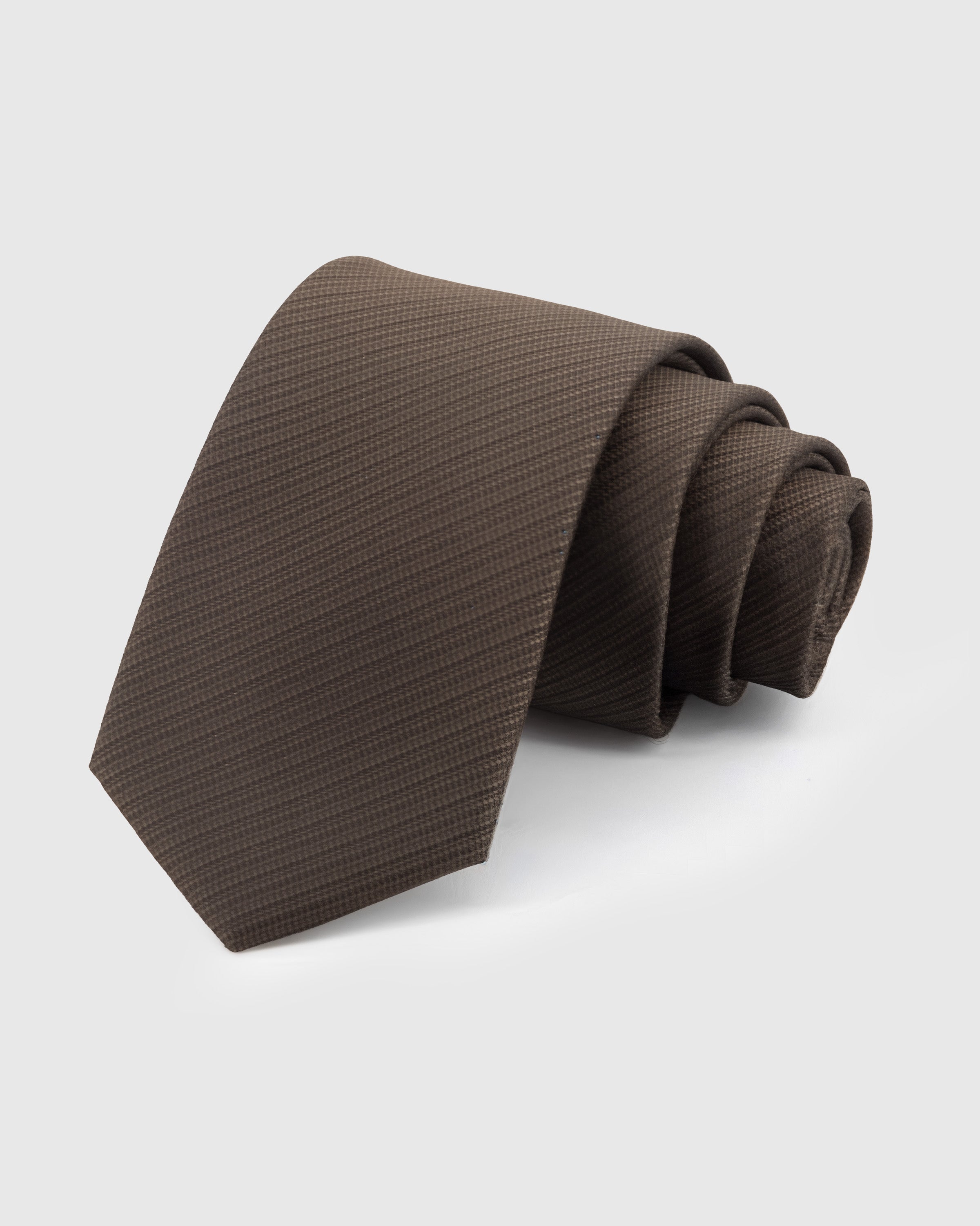 ESPRESSO SOLID TIE