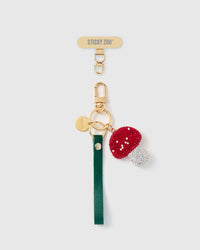 FOREST FORTUNE LEATHER PHONE STRAP
