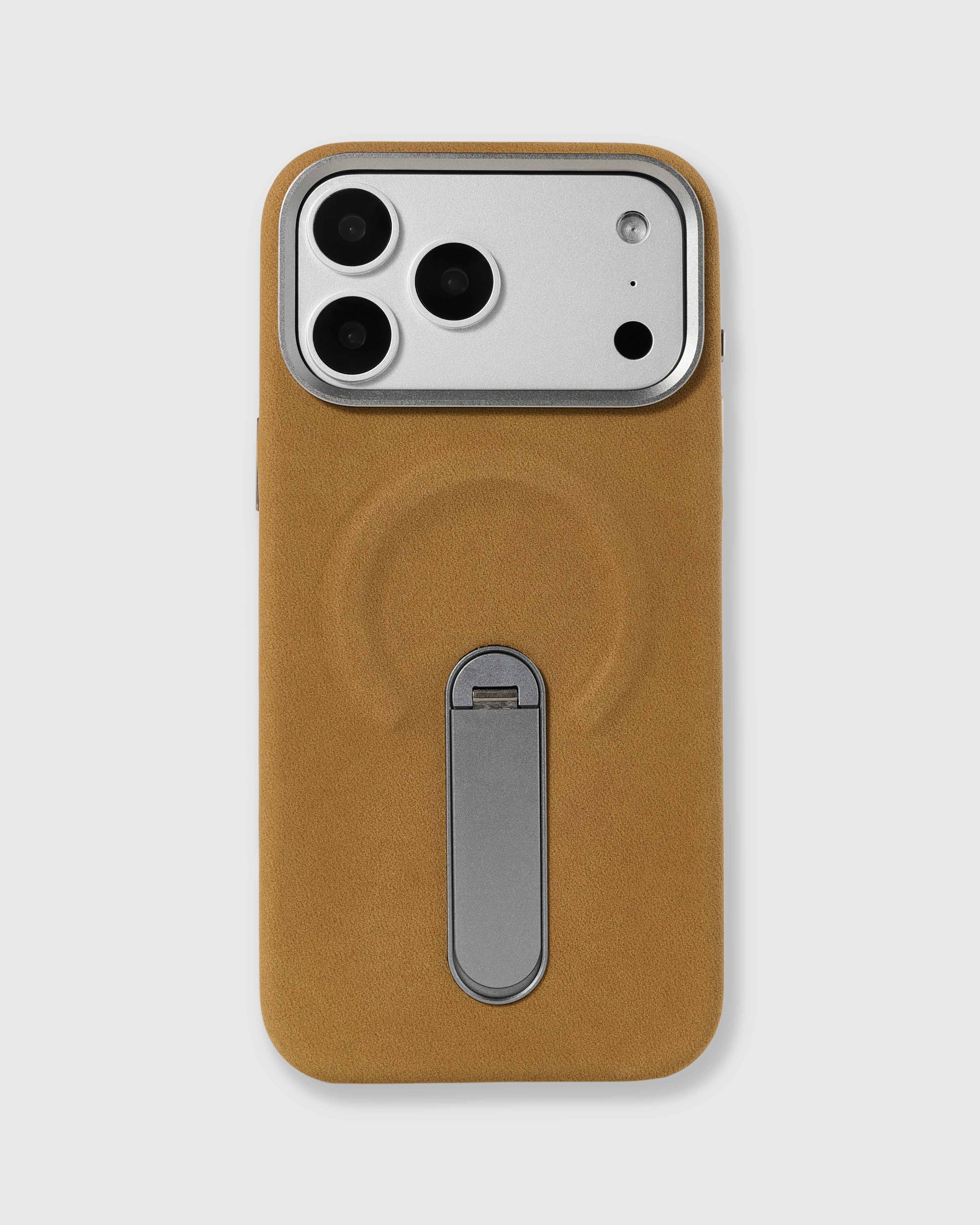 STAND PHONE CASE — TAN