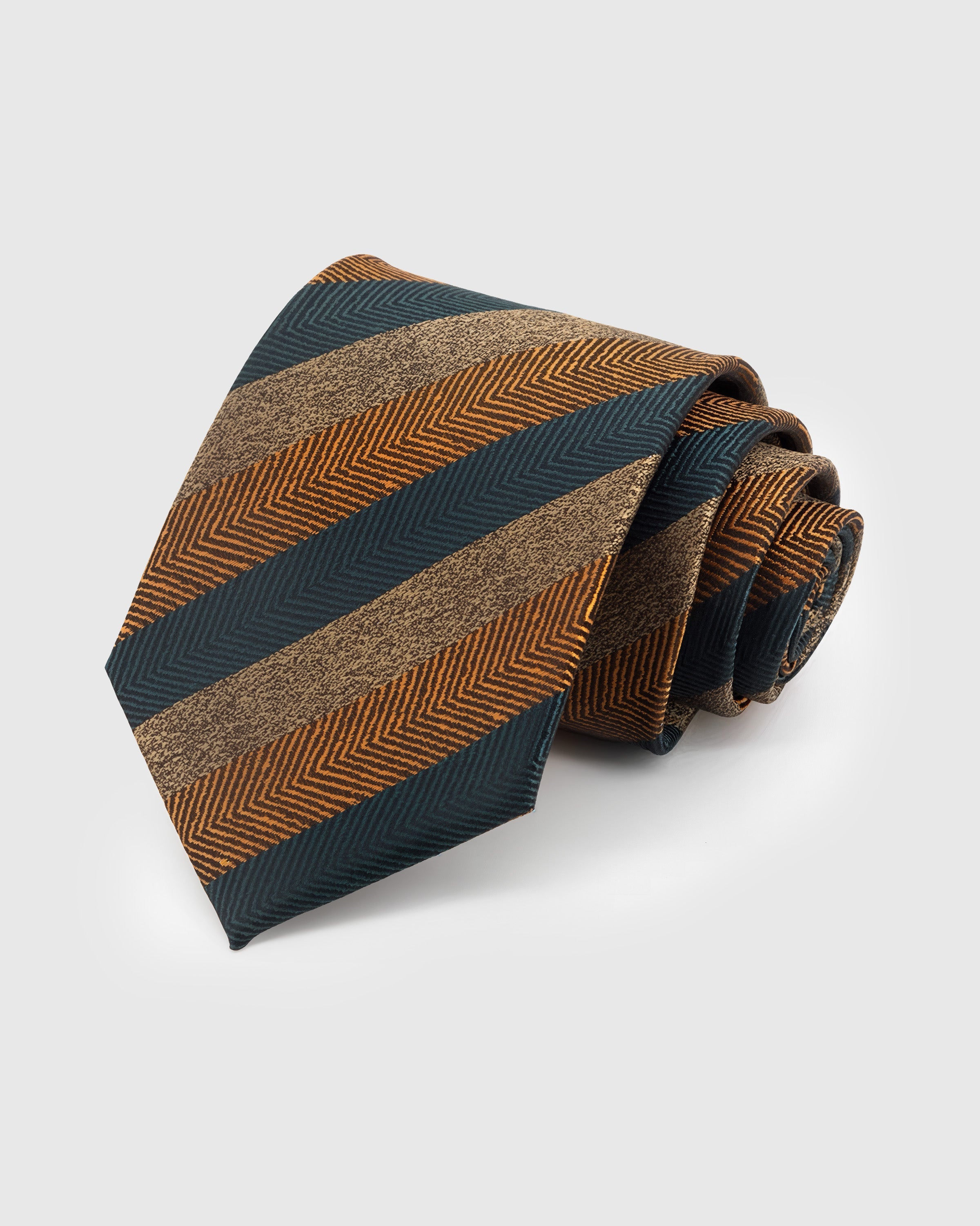EMBER HERRINGBONE TIE