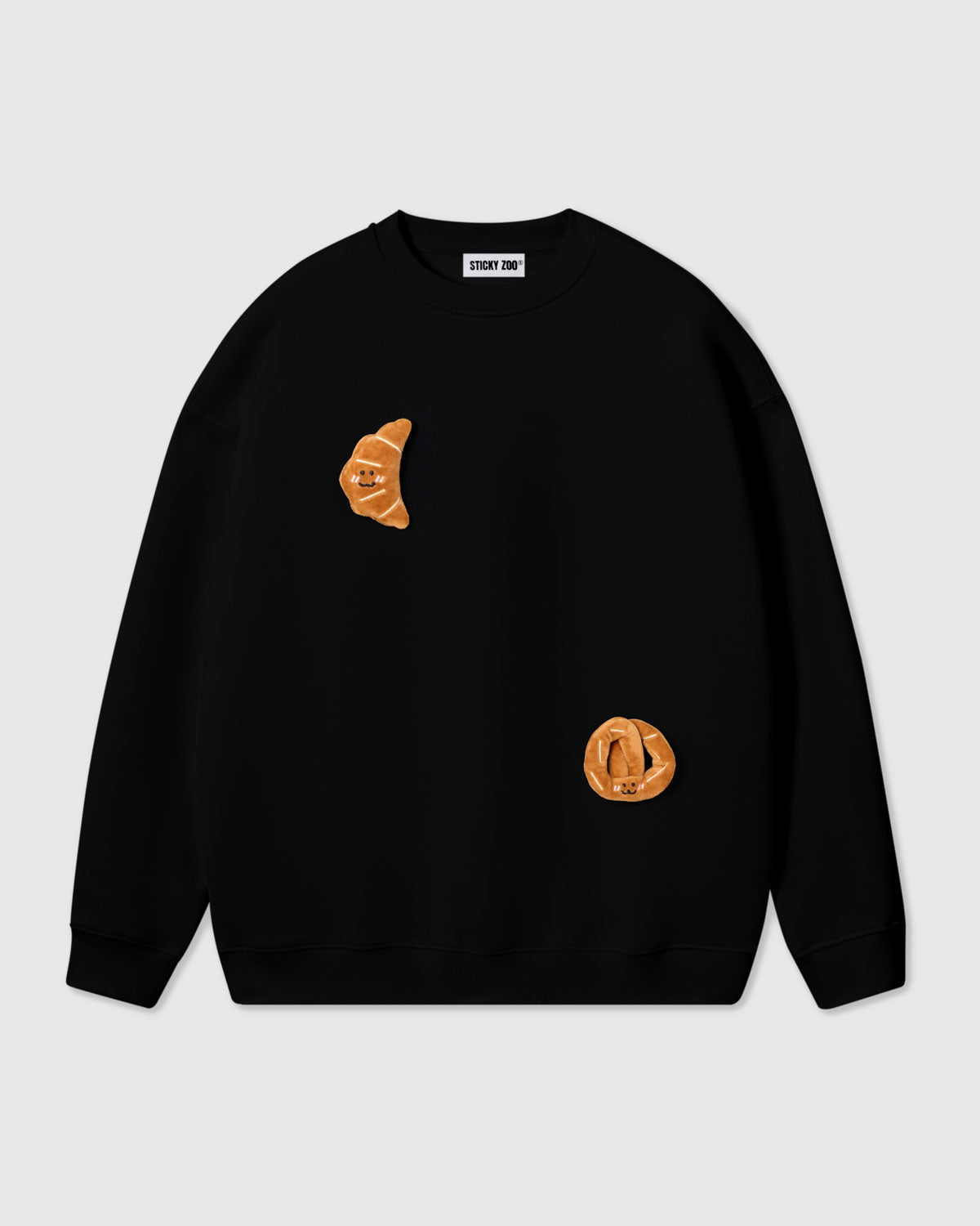 DOBLE CROISSANT NA SWEATSHIRT