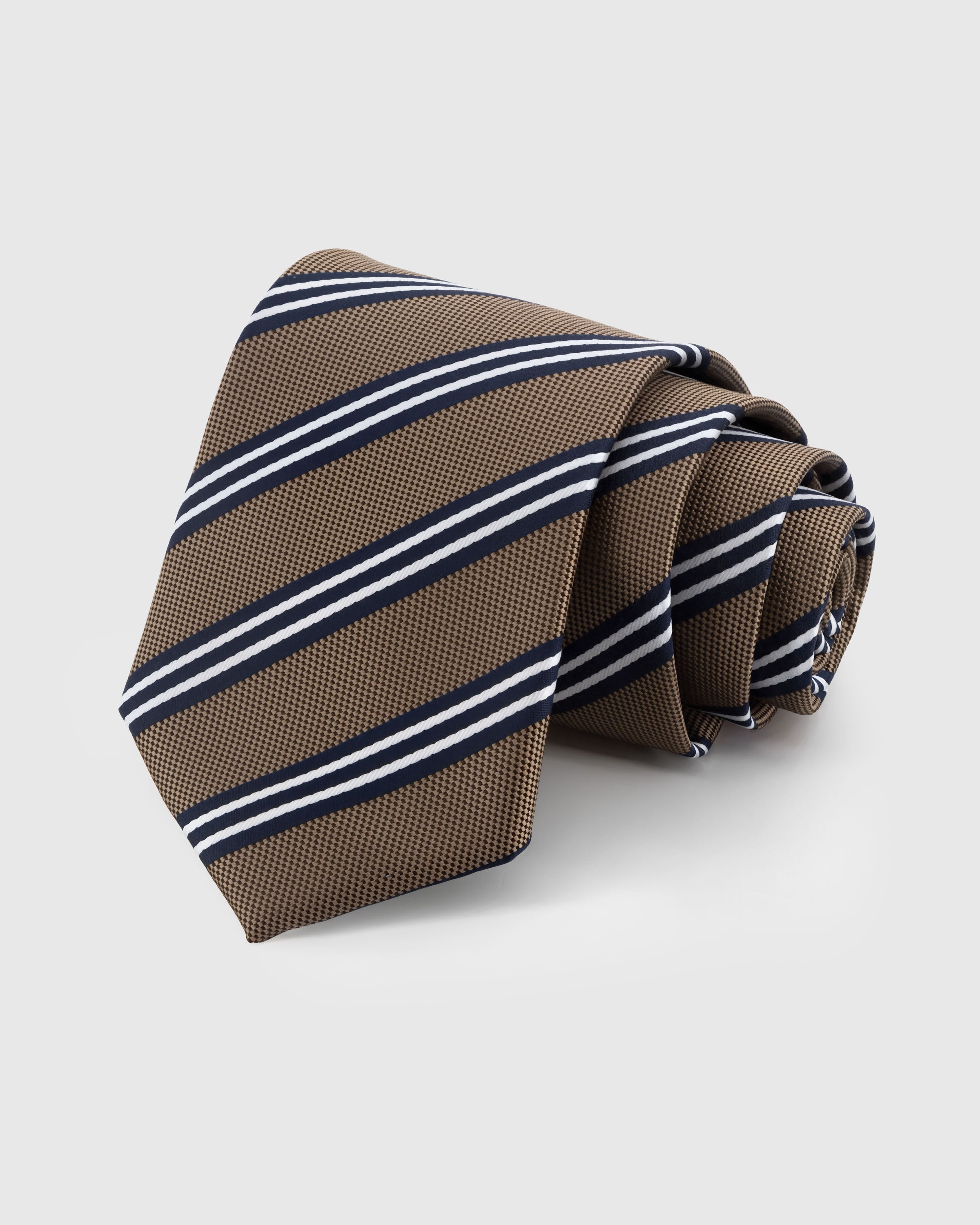 CAMEL CLUB STRIPE TIE