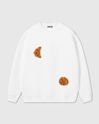 DOUBLE CROISSANT SWEATSHIRT
