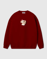 CARDINAL PUPPY SWEATSHIRT