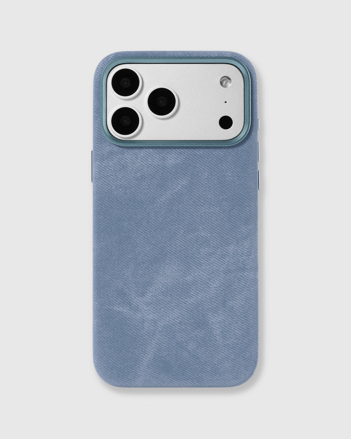 DENIM PHONE CASE — BLUE