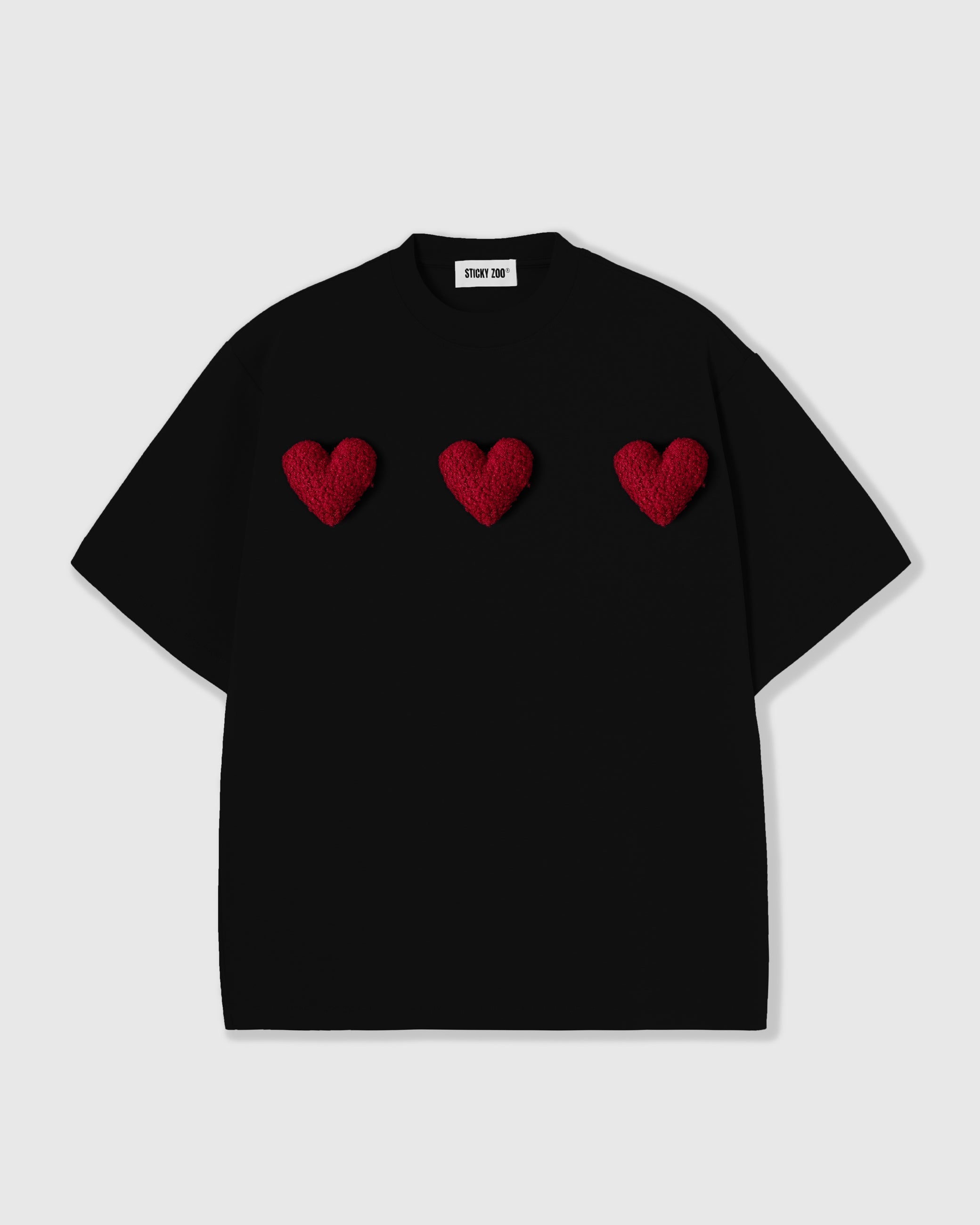 TRIPLE HEART T-SHIRT