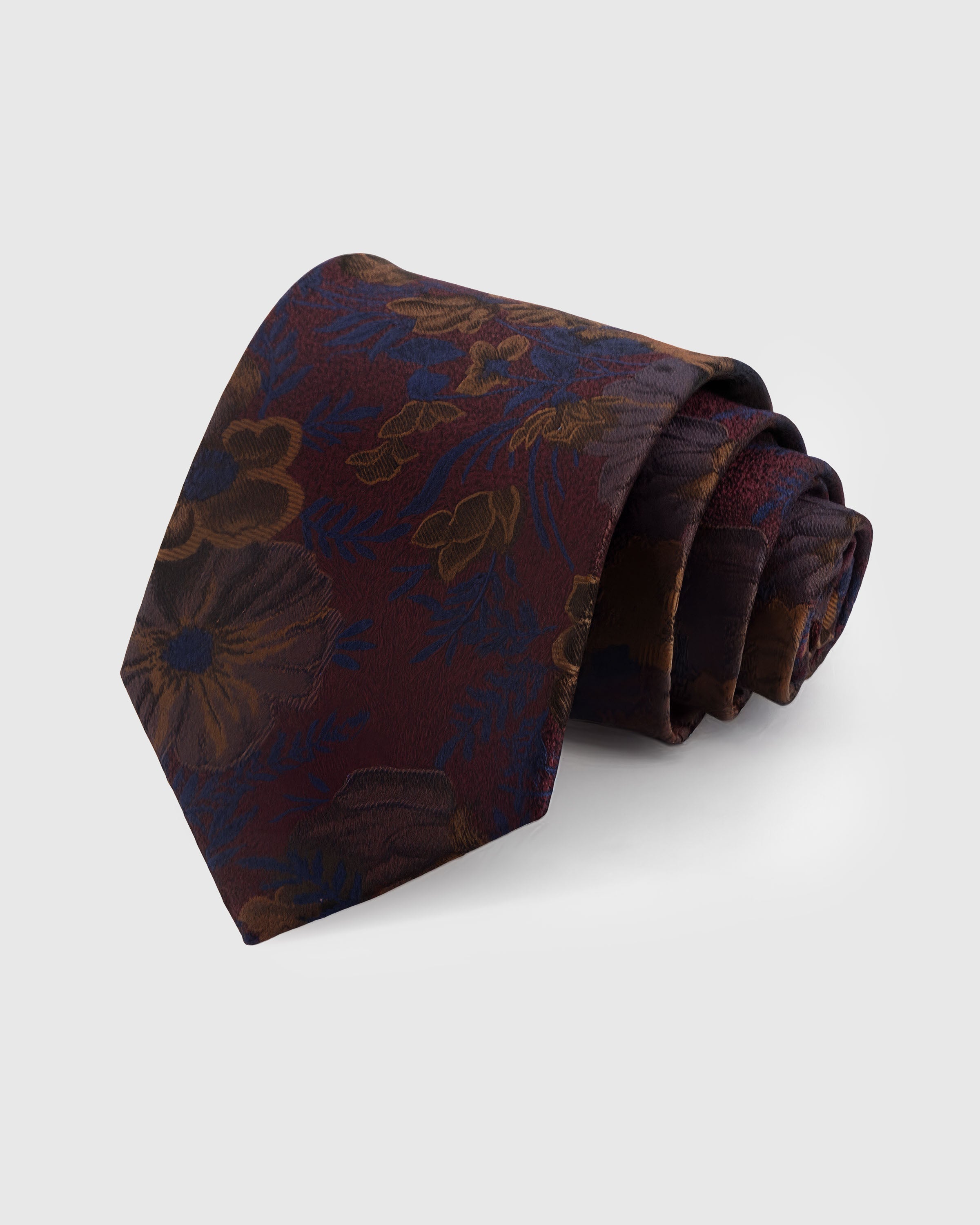 BORDEAUX BLOSSOM TIE