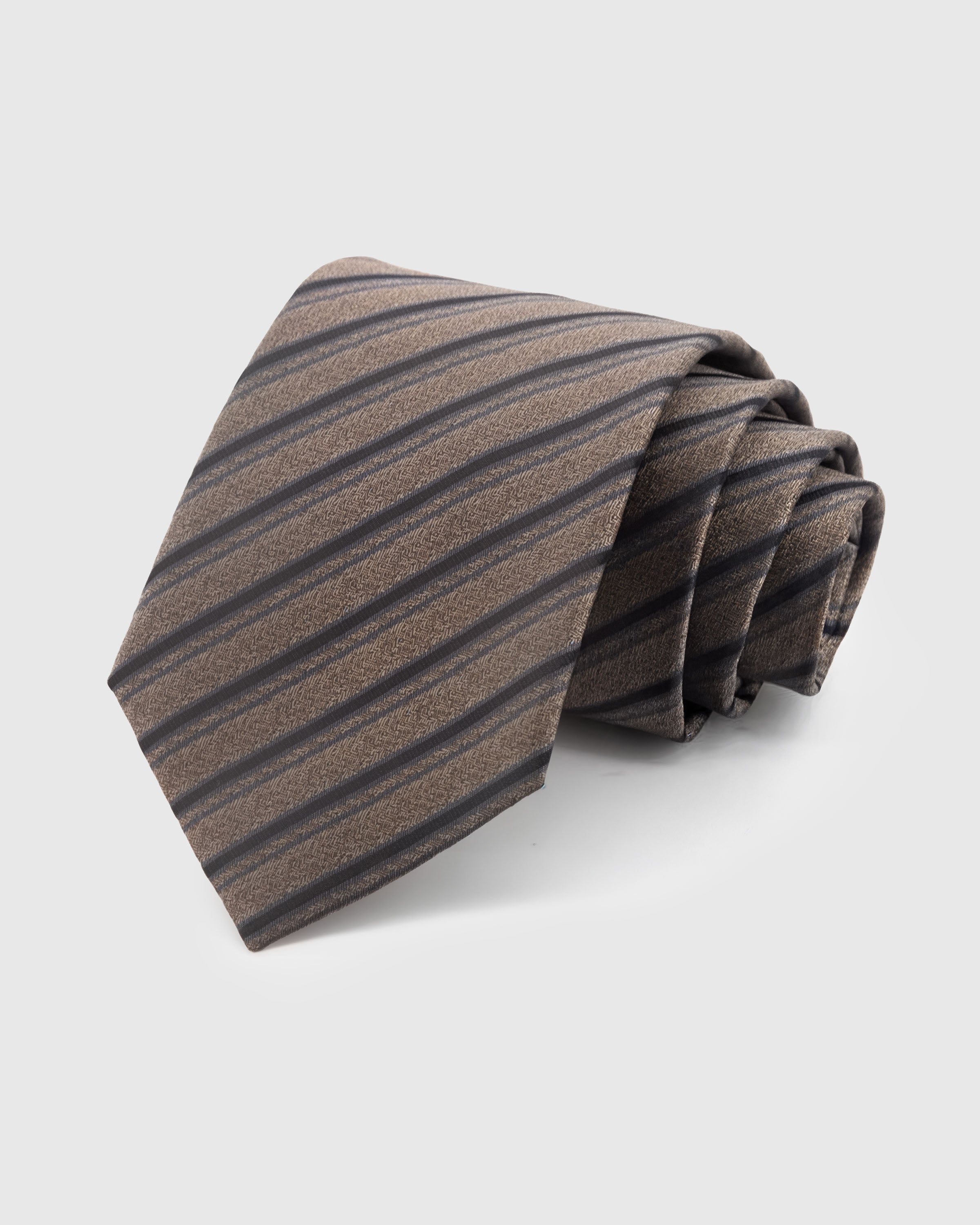 BRONZE REPP TIE