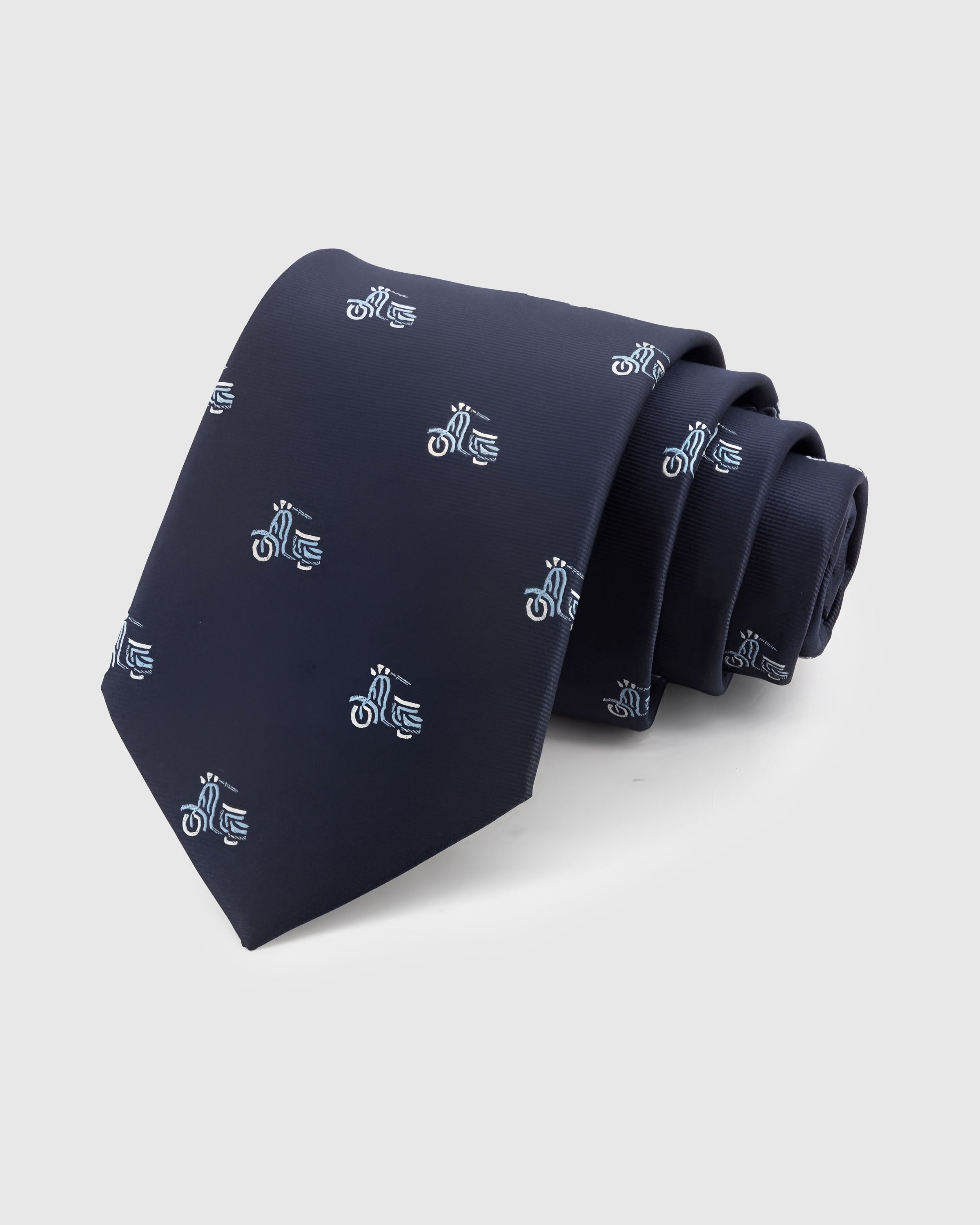 NAVY VESPA TIE