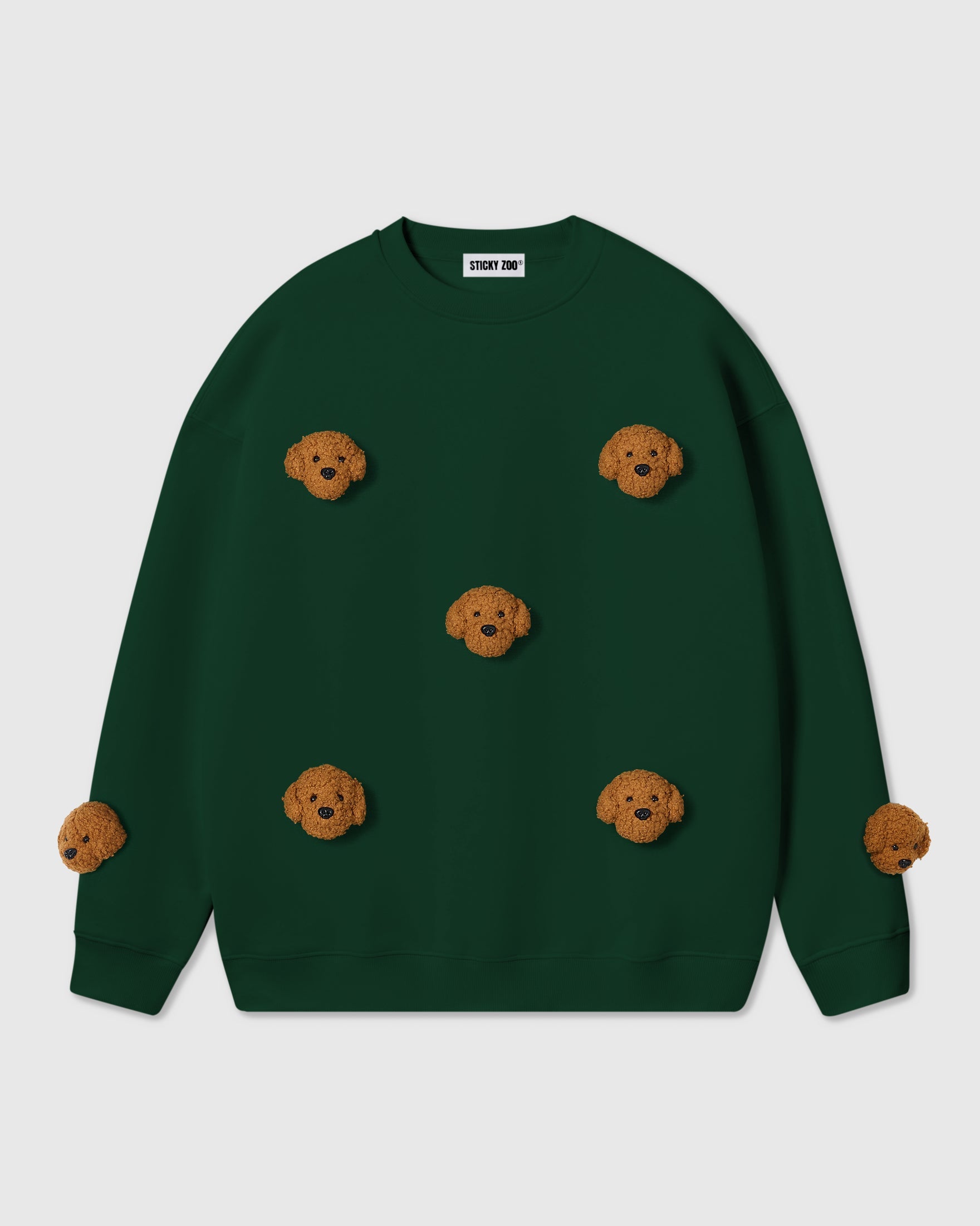 POODLE PARADE SWEATSHIRT