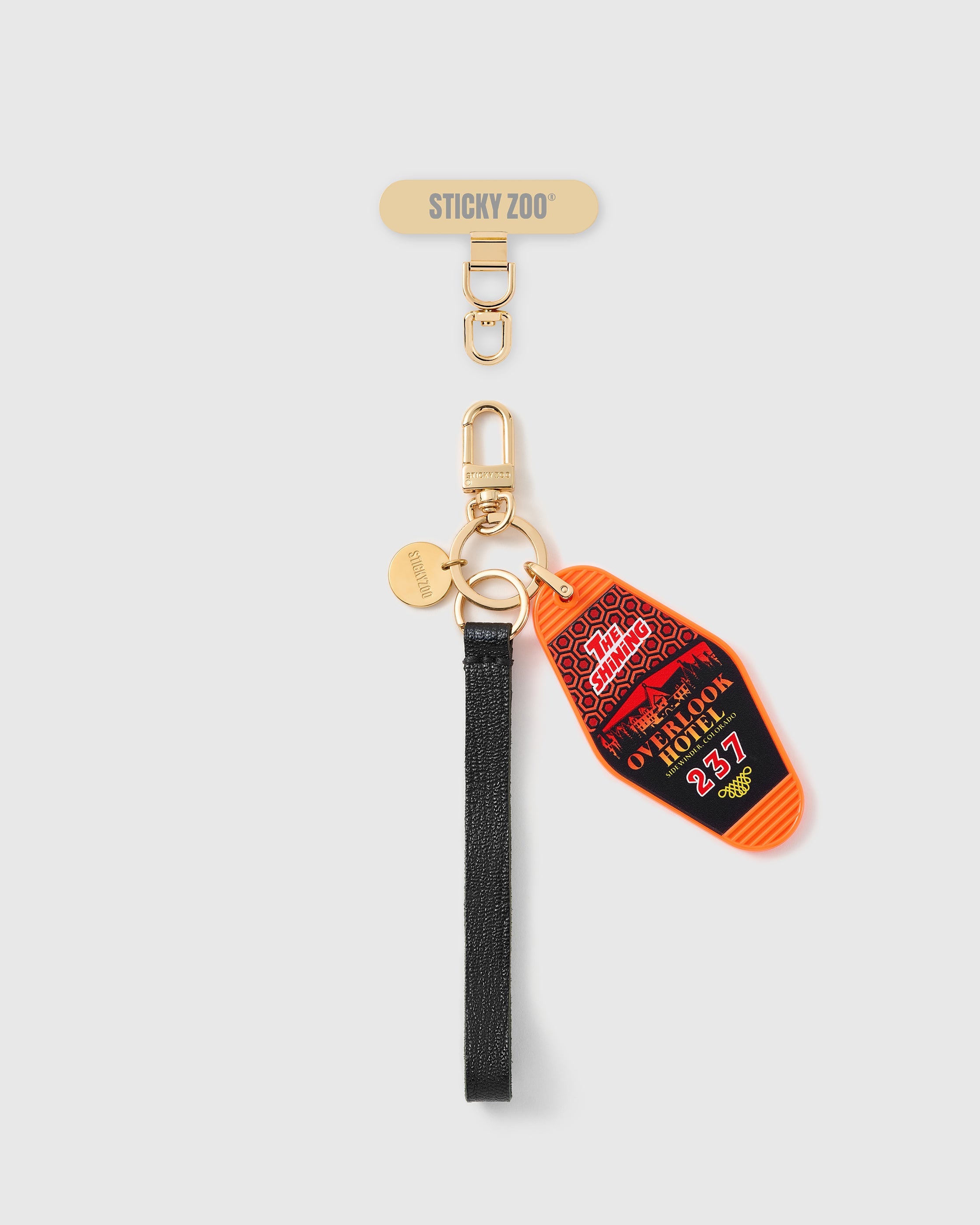 AFTER HOURS CHECK-IN LEATHER PHONE STRAP
