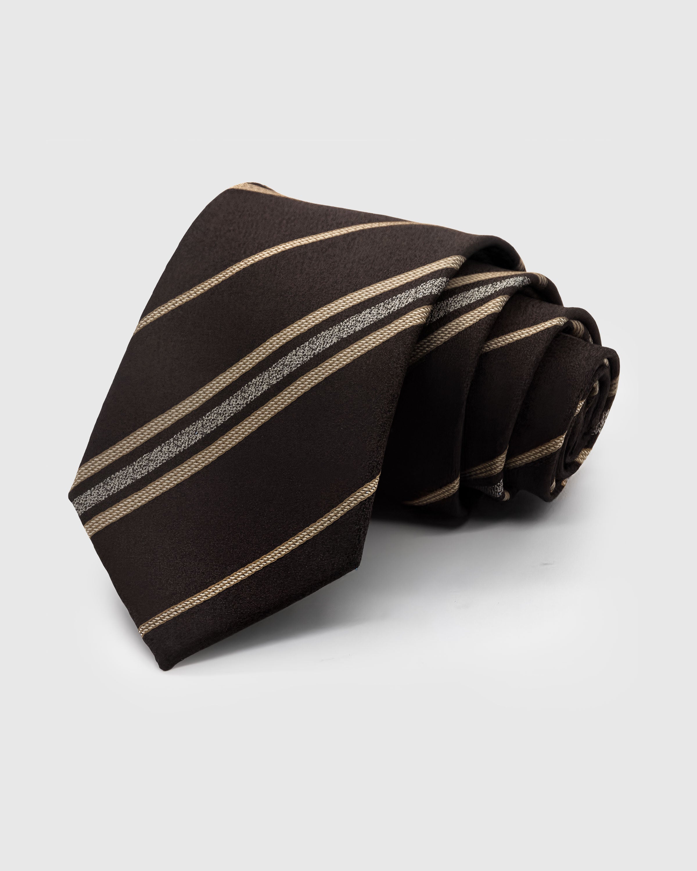 ESPRESSO PINSTRIPE TIE