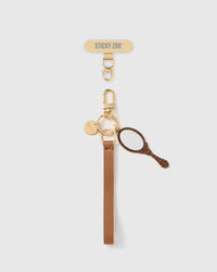 HEIRLOOM MIRROR LEATHER PHONE STRAP