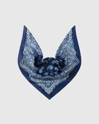 PORCELAIN PAISLEY SILK SCARF