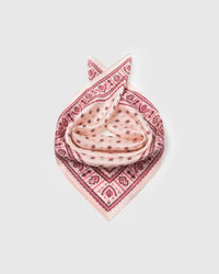 ROSEWATER TILE SILK SCARF