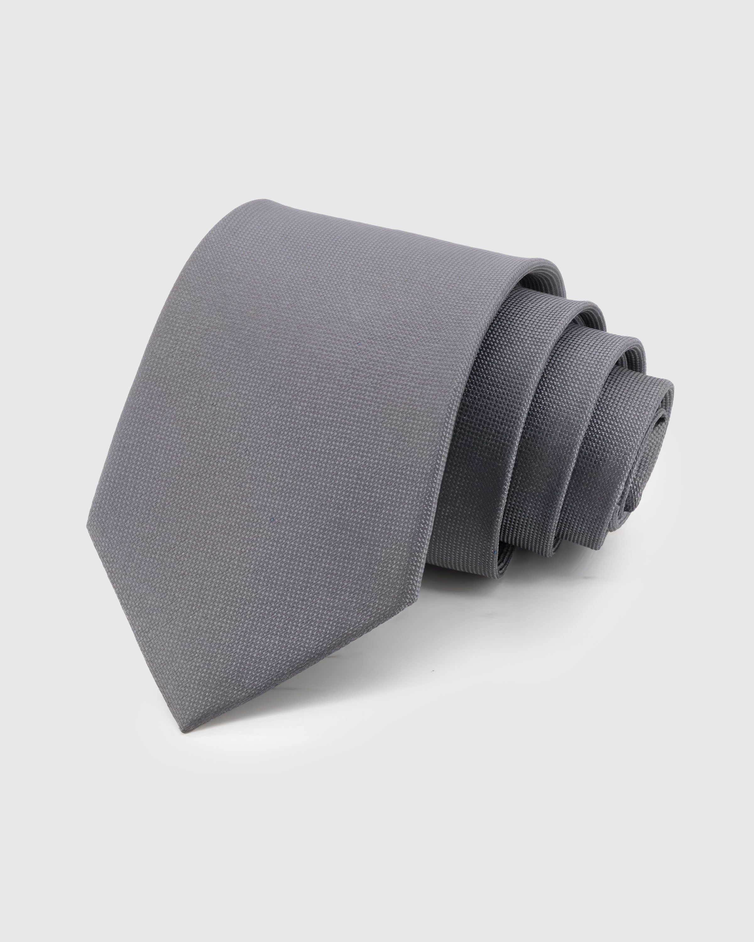 PEWTER SILK TIE