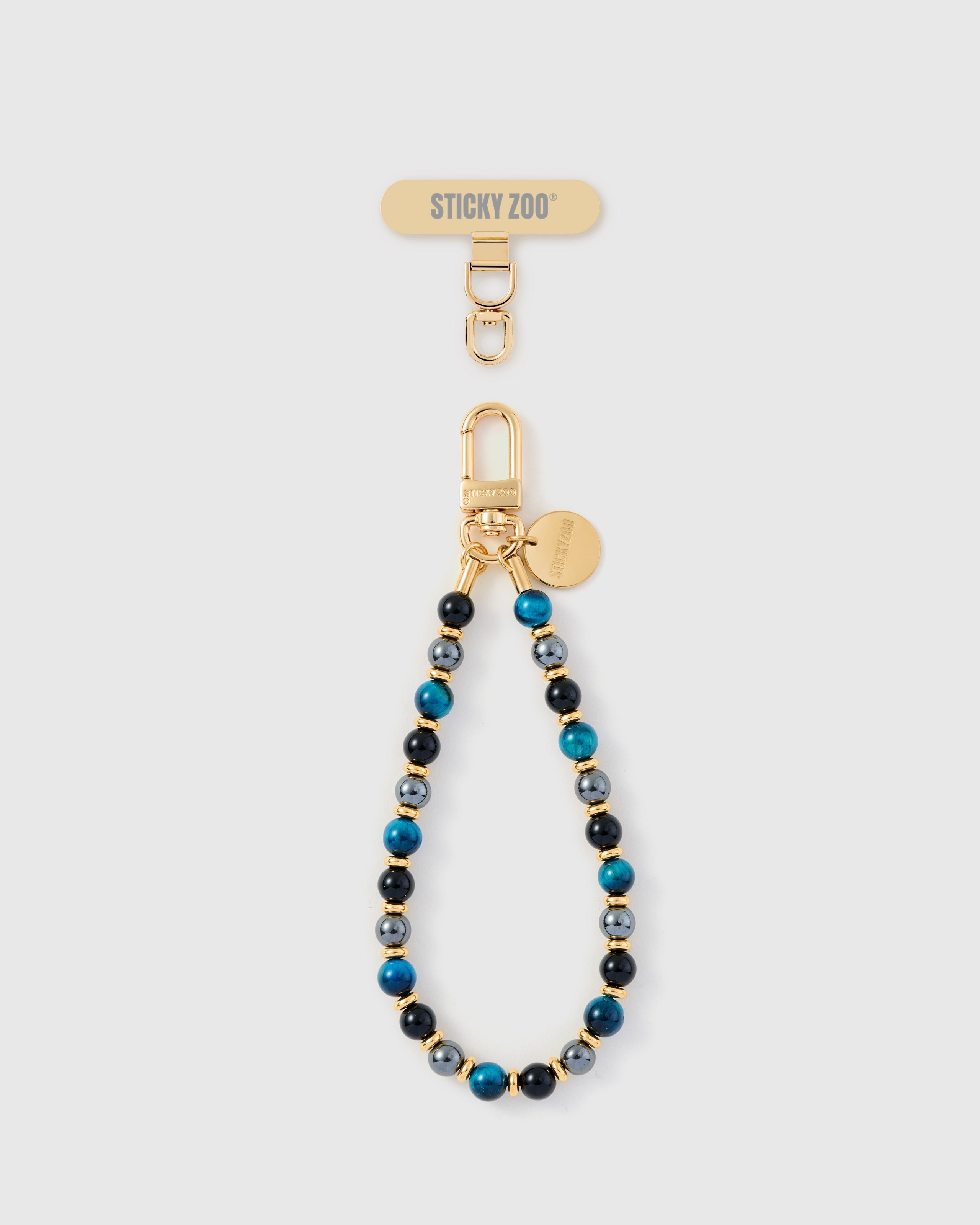 OBSIDIAN AZURE ORBIT PHONE STRAP