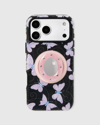 LAVENDER BUTTERFLY PHONE CASE