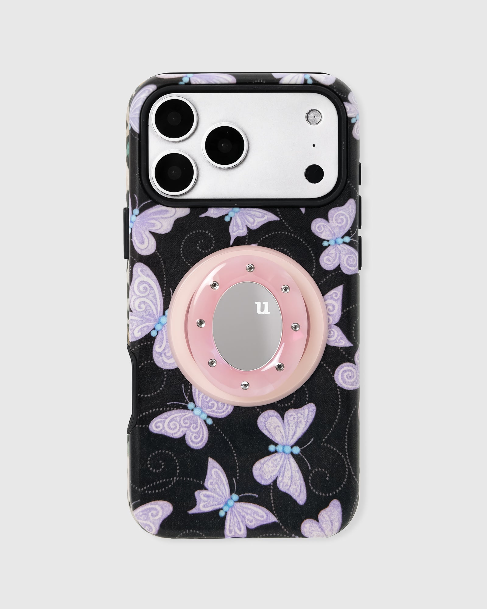 LAVENDER BUTTERFLY PHONE CASE