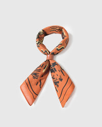 RIVER TROUT SILK SCARF