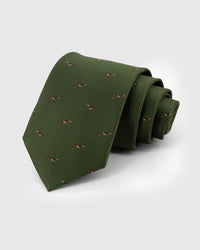 MOSS POINTER TIE